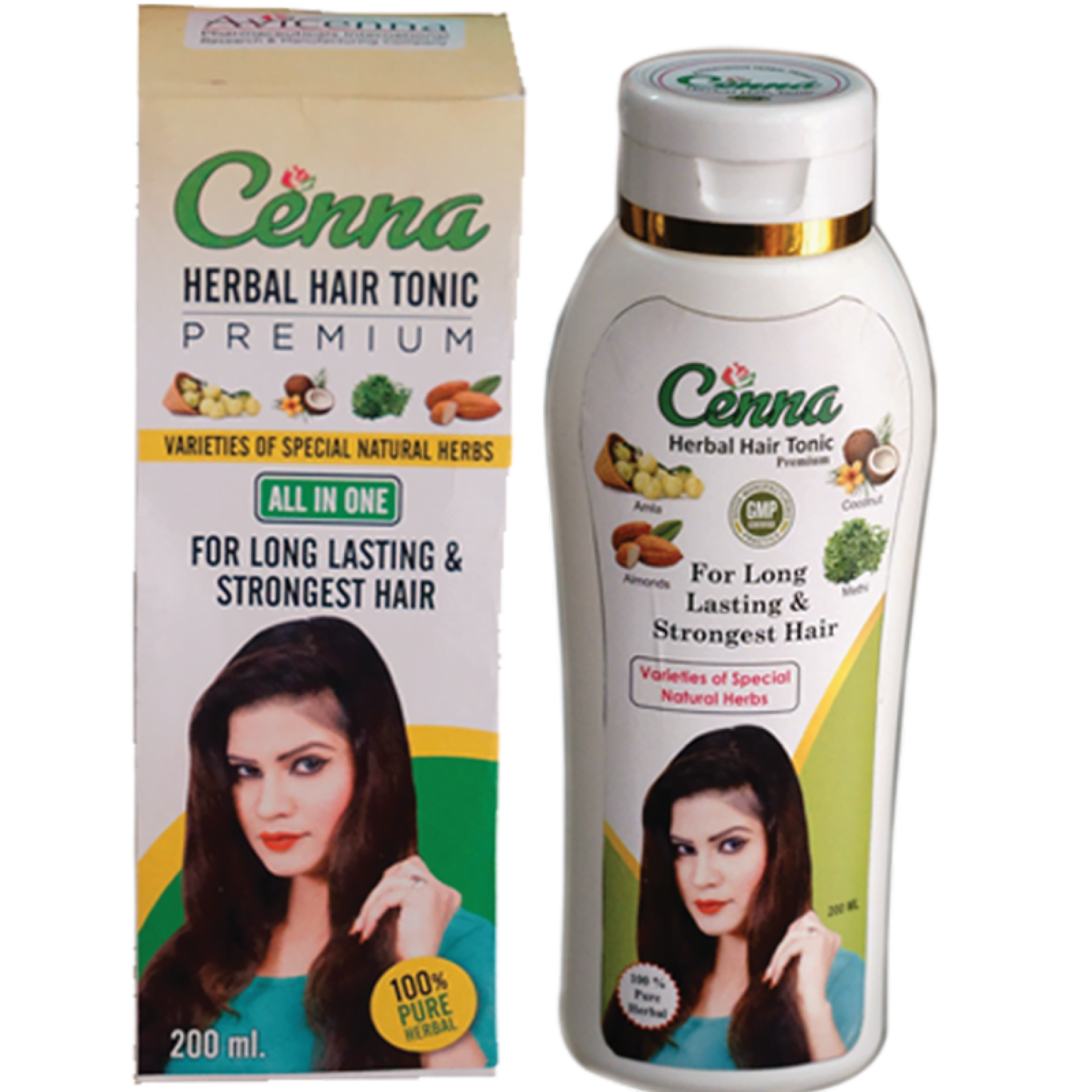 Herbal Hair Oil Cenna Herbal Hair Tonic / Oil (200ml) LiveKarts